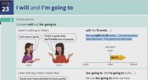 23. Will or be going to?