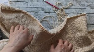 Подробный МАСТЕР КЛАСС. Вязание. Мужская толстовка с капюшоном спицами. Часть 1