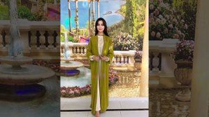 Замонавий хижобли кизлар учун Абая ва хижоб куйлаклар фасонлари.