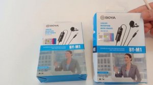 Boya m1. Как отличить подделку.