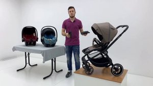 Адаптер для установки автокресел Cybex и Maxi-Cosi на шасси коляски RANT Flex