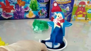 Занимательный эксперимент «Кристаллы из поливинилового спирта и карбамида»