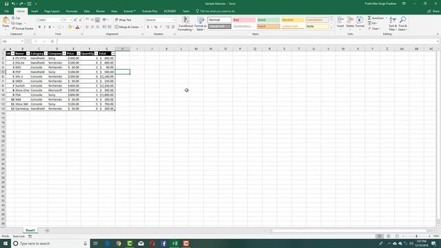 MS Excel Tutorial - Lesson 87 - Running Macro and Assigning Buttons