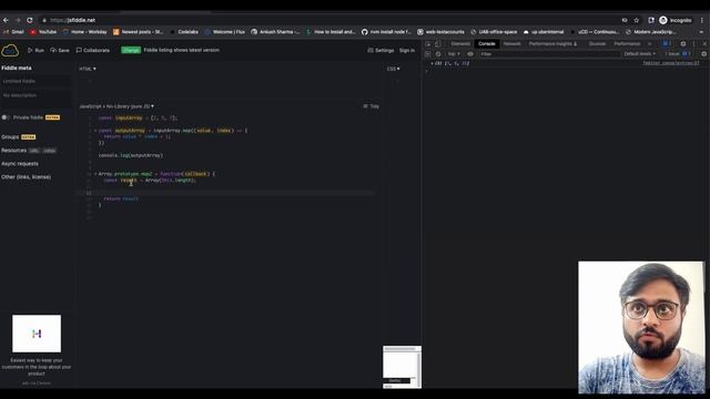 Map Function in Javascript from scratch | Polyfill