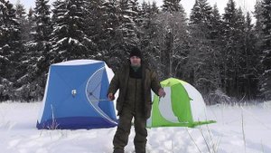 Стек Куб и Медведь Зонт. Палатки для рыбалки.