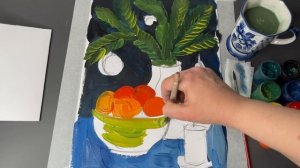 РИСУЕМ НОВОГОДНИЙ НАТЮРМОРТ