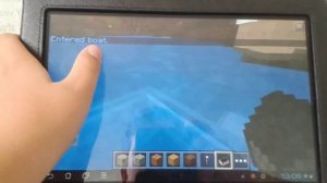 Мод на лодку в minecraft pe