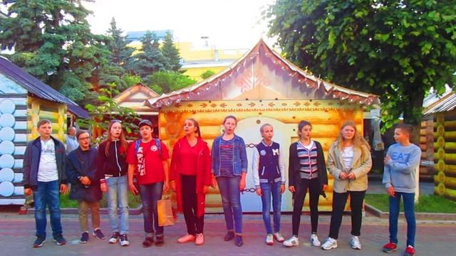 Детский хор поет песню "Жаворонок звонкий" на чувашском и русском языках смотреть онлайн