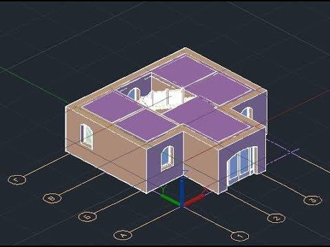 [AutoCAD Architectura. Метод проектов]  Перекрытие с отверстием