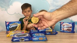 Печенье Орео из Америки очень много вкусов открываем и пробуем Oreo cookies many flavors trying