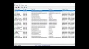 WirelessKeyView 2.11 Восстанавливает ключи беспроводных сетей (WEP/WPA).