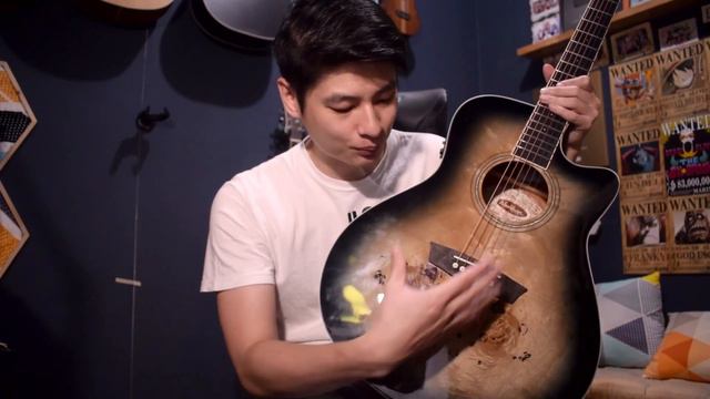 Review Washburn DFBACEB by teoakustikgitar смотреть онлайн