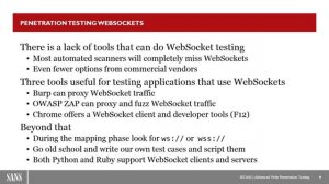 SANS Webcast: HTTP/2 & Websockets are gonna change the Pen Test World. Are You Ready?