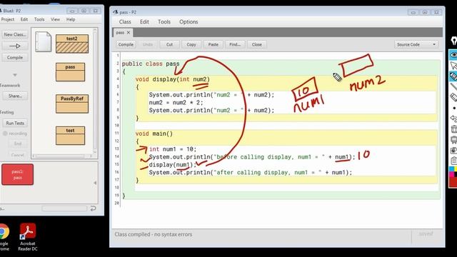 Class 10th ICSE | Pass by value in JAVA | Chapter 5 | Part 3 смотреть онлайн