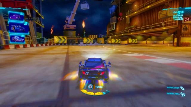 Cars 2 The Video Game | Max Schnell - Battle Race (Going Ballistic) | Oil Rig Run 9 Laps смотреть онлайн