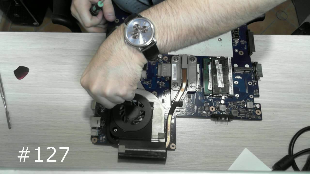 Техобслуживание ноутбука Packard Bell LJ75 (Замена HDD, оперативной памяти и CD-ROM, клавиатуры)