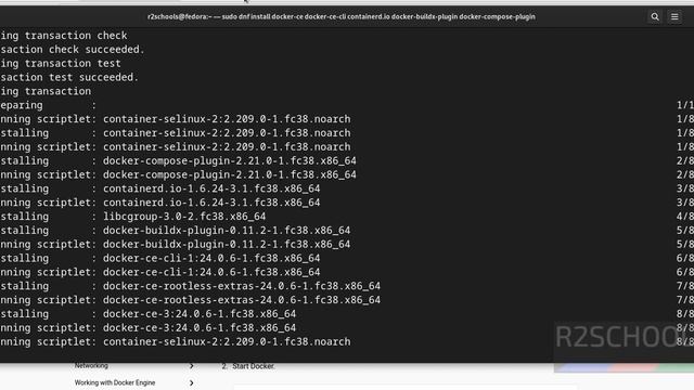 10. Docker Tutorials: How to install and configure Docker on Fedora Linux
