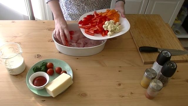 Курица Грудка с Овощами в Сливочном Соусе Быстрый Обед или Ужин смотреть онлайн