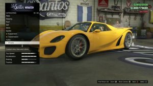 PFISTER 811 CUSTOMIZATION IN GTA 5 ONLINE (PS4 GAMEPLAY)