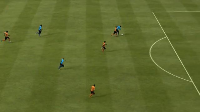 FIFA 13. Перекинул в дальнюю "9". смотреть онлайн