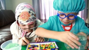 Играем в доктора #4 Челлендж Bean Boozled Видео для детей