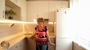 Отзыв о кухне из акрила в 5.4 кв.м.