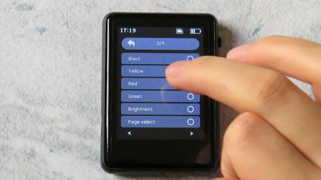 MECHEN M3-Ebook settings