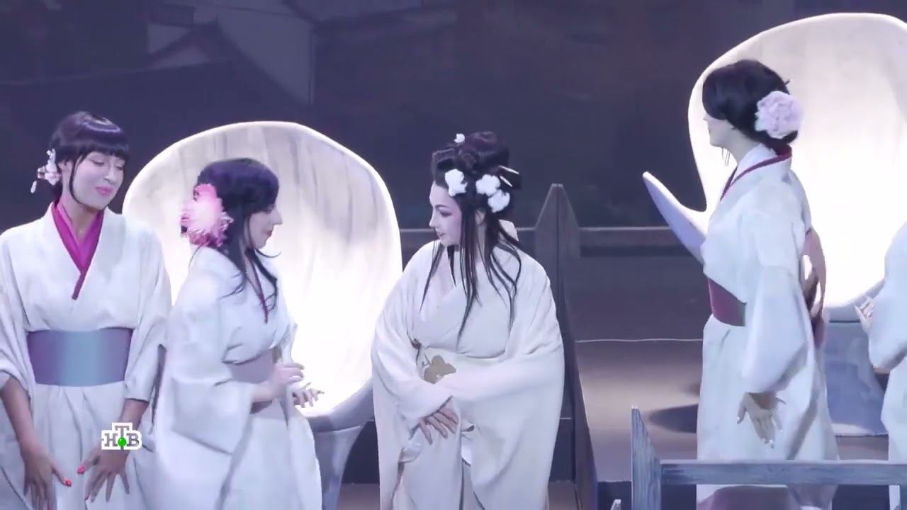 "Мадам Баттерфляй" в Геликон-опере. Программа "Утро" на НТВ смотреть онлайн