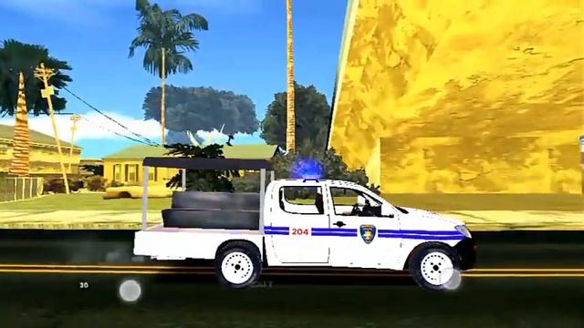 TOYOTA HILUX POLICE VEHICLE in gta san andreas android смотреть онлайн
