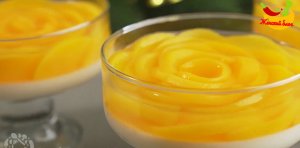 Рецепт вкусного Десерта с Персиками