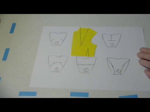 Моделирование 1. Перевод вытачки. #shorts