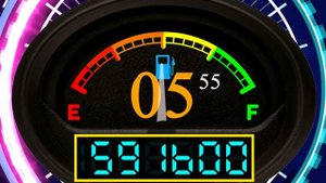 BCG 12 Minutes Countdown (Fuel Meter Gauge 1,200,000 Units) Remix Mario Party 6 Slow , Fast Theme