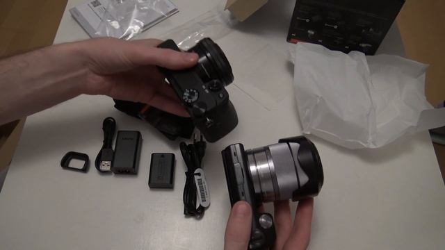 Sony a6300 распаковка + визуальное сравнение Sony Nex5 vs a6300 смотреть онлайн