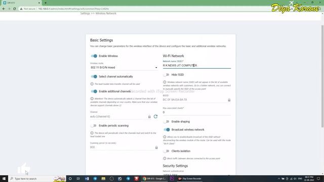 D-Link DIR 615 wifi password change#dlink #dlinkrouter #password