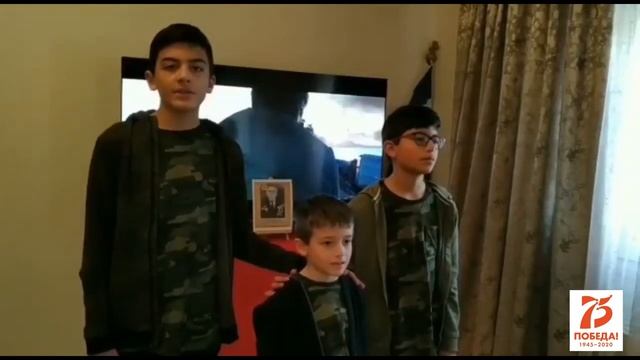 Панаётис, Димитрис и Николаос Кесмеджис (13, 11 и 6 лет) _ Песня _Нам нужна одна победа