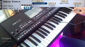 Korg Pa600: Styles Medley