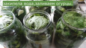 ВКУСНЫЕ ОГУРЦЫ НА ЗИМУ. ОГУРЦЫ МАРИНОВАННЫЕ , КИСЛО СЛАДКИЕ.