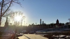 Парк Зарядье. Красная площадь. Зарисовки Москвы.