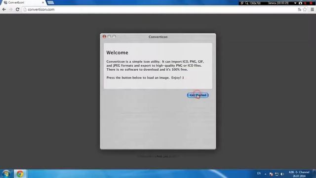 Как создать .ico из любого изображения смотреть онлайн
