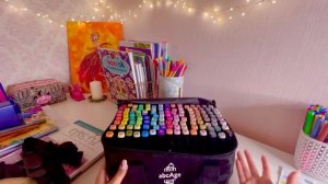 Обзор спиртовых маркеров 120 цветов abcAge/арт материалы/недорогие маркеры/