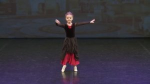 Anastasia.7 years. Tarantella ( Anyuta)/Тарантелла из балета « Анюта»