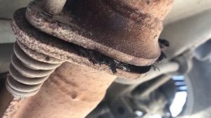 Трудность при замене  прокладки глушителя.Про Авто