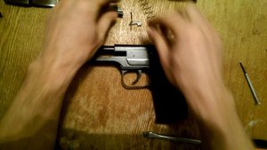 Сборка пневматического пистолета Стечкина (АПС) часть 2