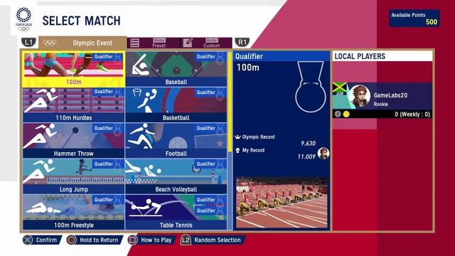 TOKYO 2020 OLYMPIC THE OFFICIAL VIDEO GAME GAMEPLAY PART1(100 M) смотреть онлайн