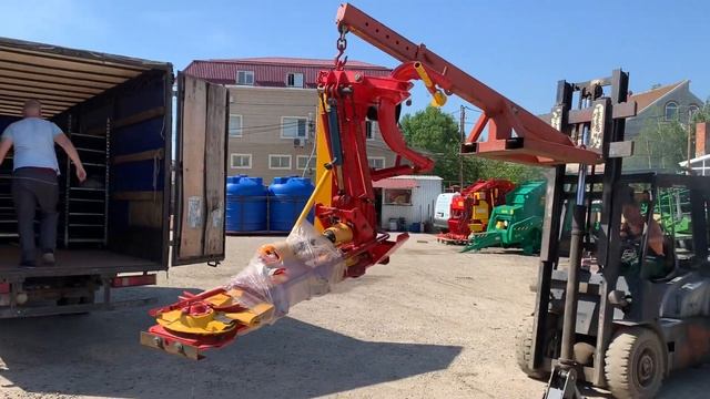 Косилка роторная КРН-2.1 на Трактор МТЗ (Отгрузка клиенту) смотреть онлайн