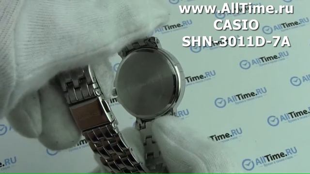 Обзор. Женские наручные часы Casio SHN-3011D-7A смотреть онлайн