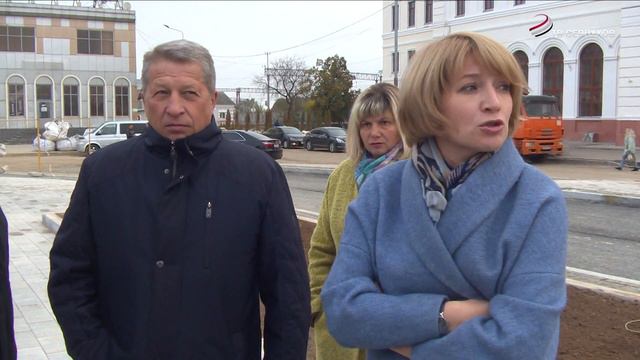 На каком этапе находятся работы по благоустройству Привокзальной площади смотреть онлайн
