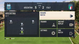 FIFA 23 Volta - ARGENTINA VS ITALY - PS4 PRO GamePlay !