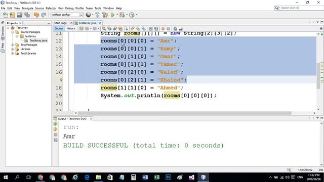 Example Three Dimensional Array In JAVA #187 смотреть онлайн