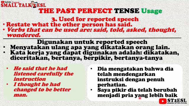VERB TENSES PAST PERFECT AND PAST PERFECT CONTINUOUS (Signal words, Usage, and Timeline) смотреть онлайн